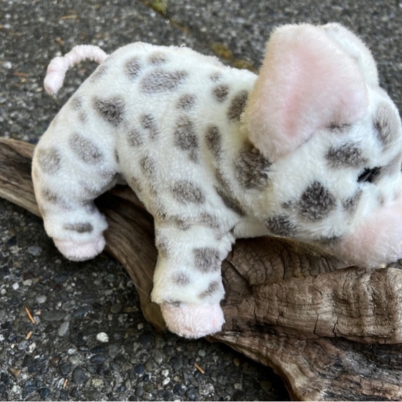 Douglas Cuddle Toys Beanie Plush Spotted Piglet 9” Stuffed Animal - Picture 2 of 11